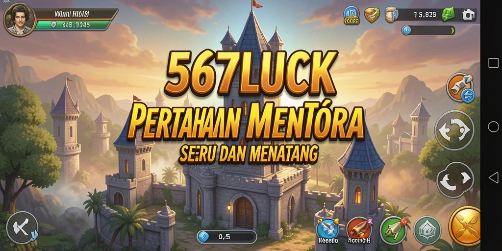 Tangkapan layar gameplay Tower Defense yang seru di 567LUCK.