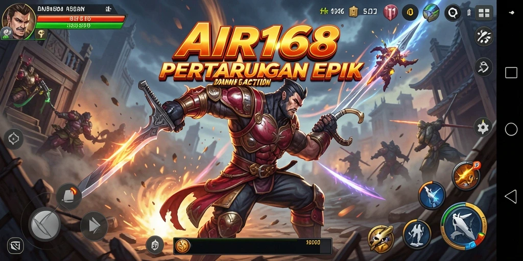 Tampilan gameplay AIR168 yang seru dan mendebarkan dalam aksi.