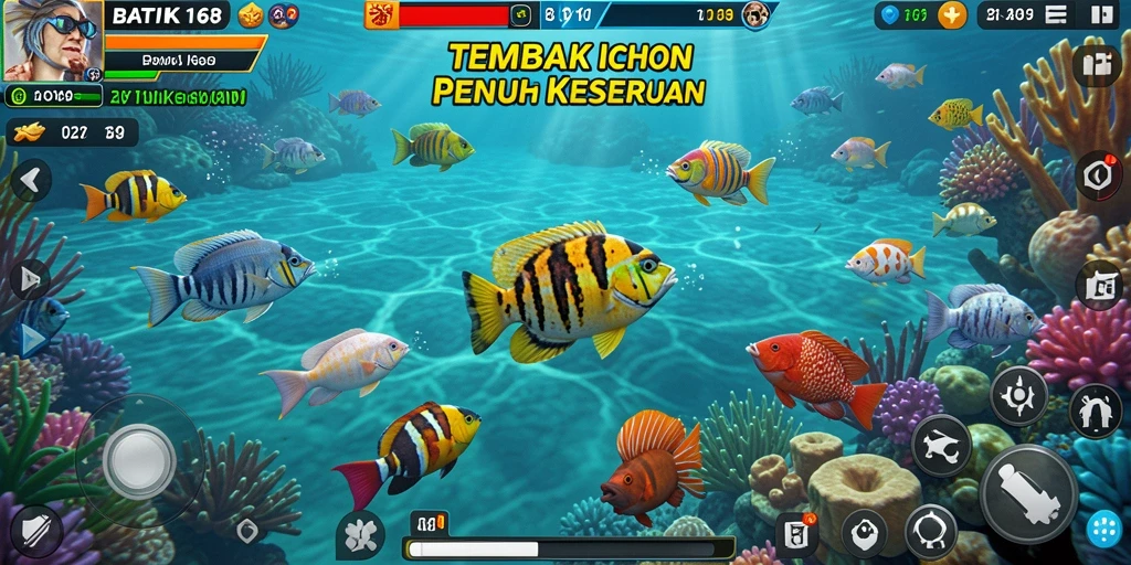 Tampilan gameplay seru dalam BATIK168 yang penuh aksi.