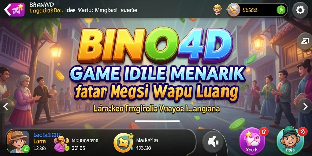 Tampilan gameplay BINGO4D yang seru dan menarik.