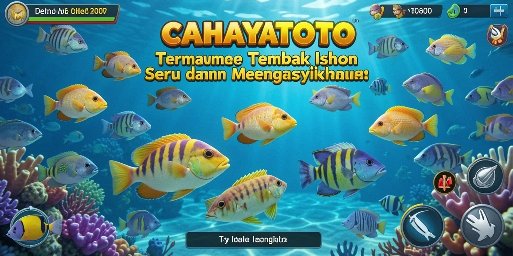 Gameplay seru dari CAHAYATOTO saat menembak ikan.