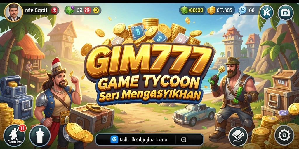 Tampilan utama gameplay GIM777 yang menarik dan interaktif.