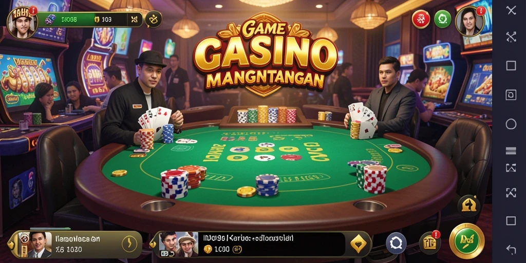 Tampilan gameplay menarik dan menegangkan dari ID098 di dunia Kasino.