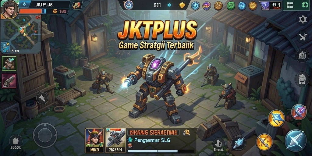 Tangkapan layar gameplay JKTPLUS dengan aksi SLG yang seru.