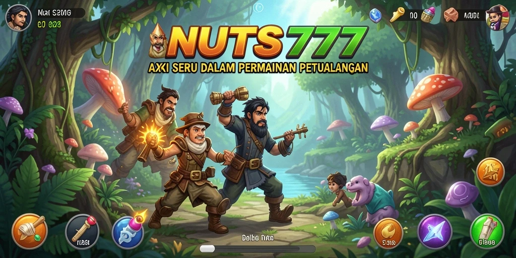 Screenshot NUTS777 menampilkan gameplay Action yang mendebarkan.