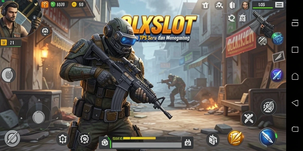 Tampilan menarik gameplay TPS di OLXSLOT.