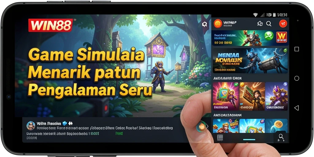Tampilan gameplay WIN88 yang seru dan interaktif dalam dunia simulasi.